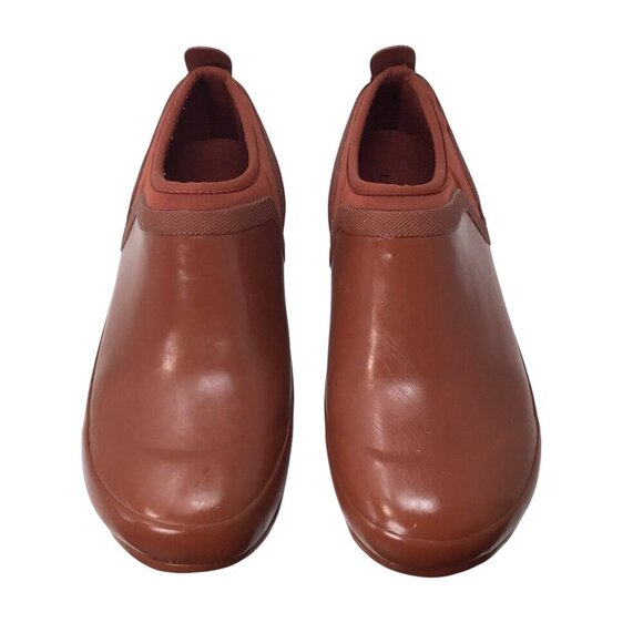 L.L. Bean Boots Wellies Wellie Rain Rubber Waterproof Pull On Rugged 9 Galoshes - Picture 1 of 9